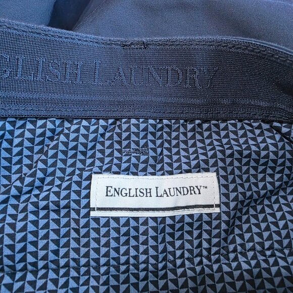 English Laundry CEO Midway Flex Stretch Shorts 9" Inseam Men's Size 40 Blue - Picture 5 of 8